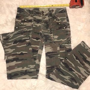 Miss Me Camo Cargo pants